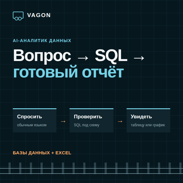 Vagon - RAG SQL-генератор с AI для морского порта